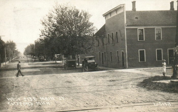 Clifford - Old Post Card Photo (newer photo)